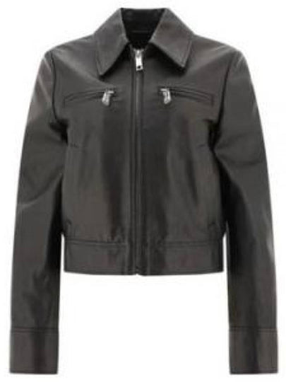 Bolsena Leather Jacket Black - MAX MARA - BALAAN 2