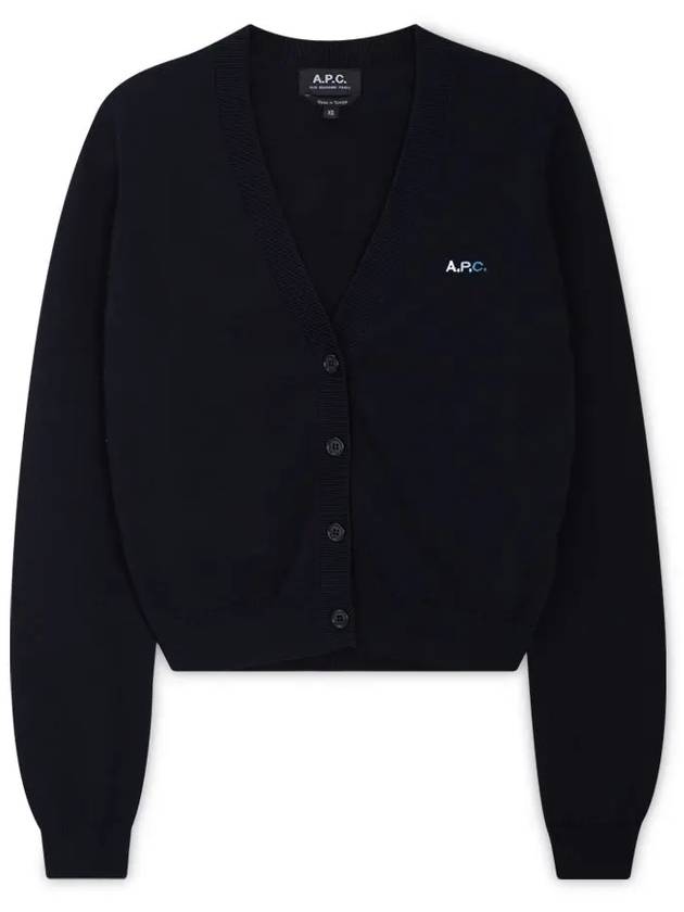 Josephine Crop Cardigan Navy - A.P.C. - BALAAN 4