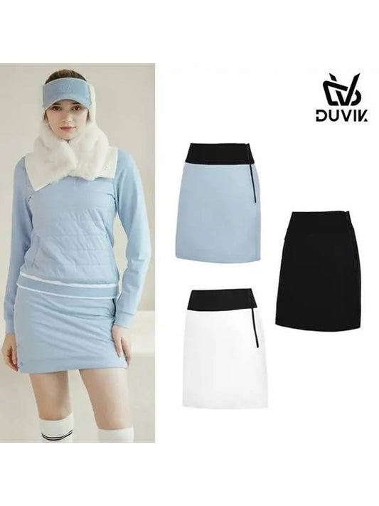 A-line high waist padded culottes DD4WCU481SB - DUVIK - BALAAN 2