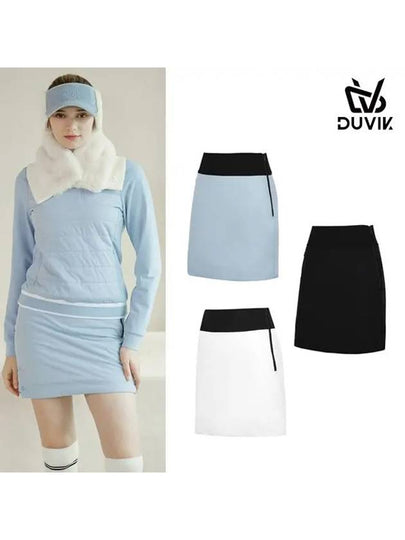 A-line high waist padded culottes DD4WCU481BK - DUVIK - BALAAN 2