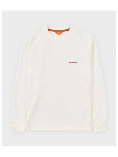 MERRELL UNISEX embroidered raglan t shirt OFF white - MERRYMOTIVE - BALAAN 1