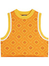 Golf Frezza Knit Vest Orange Diamond logo - J.LINDEBERG - BALAAN 5