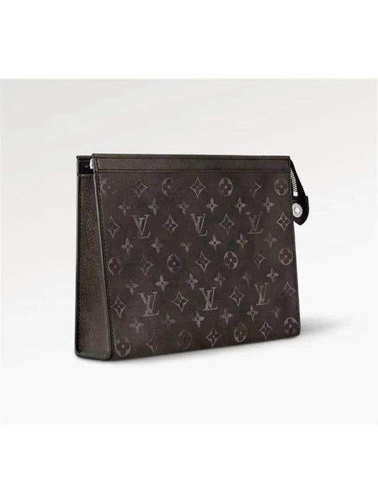 Pochette Voyage MM Monogram Pouch Bag Black - LOUIS VUITTON - BALAAN 2