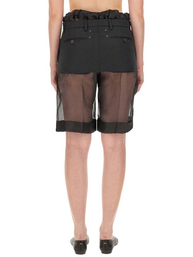 LAYERED EFFECT PANTS SKIRT - MAISON MARGIELA - BALAAN 2