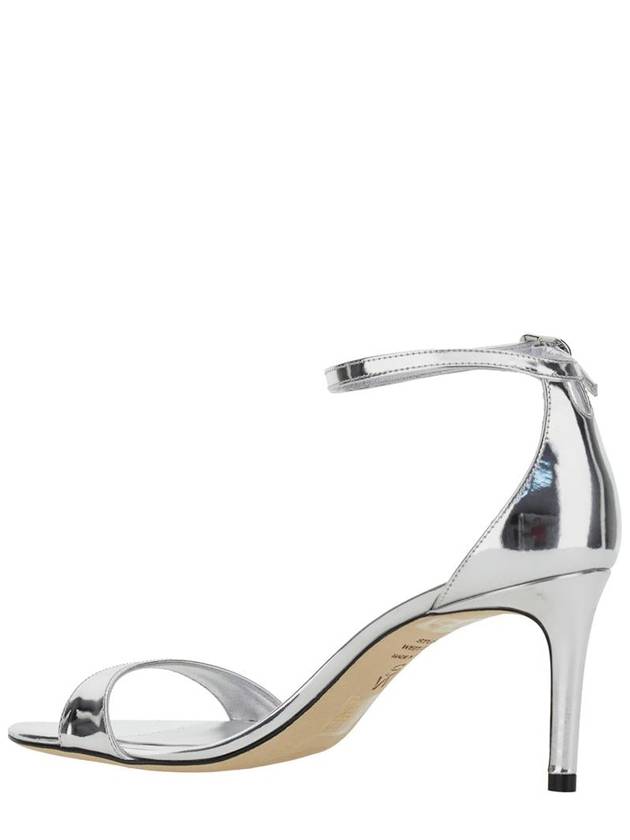 'Nudistarc' Metallic Sandals With High Block Heel In Patent Leather Woman - STUART WEITZMAN - BALAAN 3