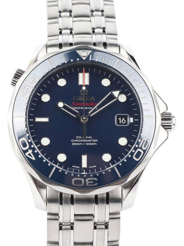 212 30 41 20 03 001 Seamaster 300 Diver Blue Plate Men s Watch 34159 - OMEGA - BALAAN 1