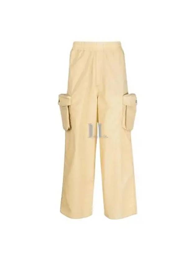 Elastic Cargo Straight Pants Beige - SUNNEI - BALAAN 2