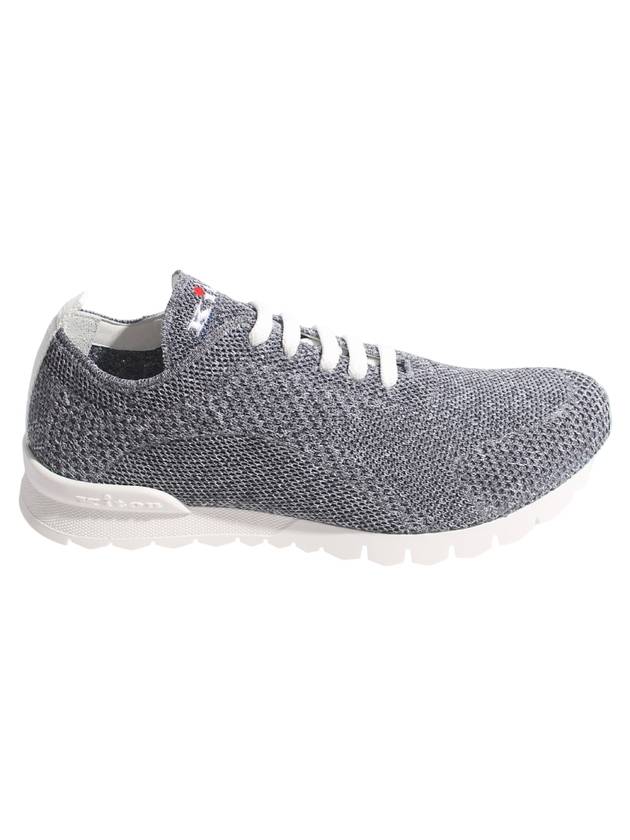 Fit Knit Low Top Sneakers Grey - KITON - BALAAN 1