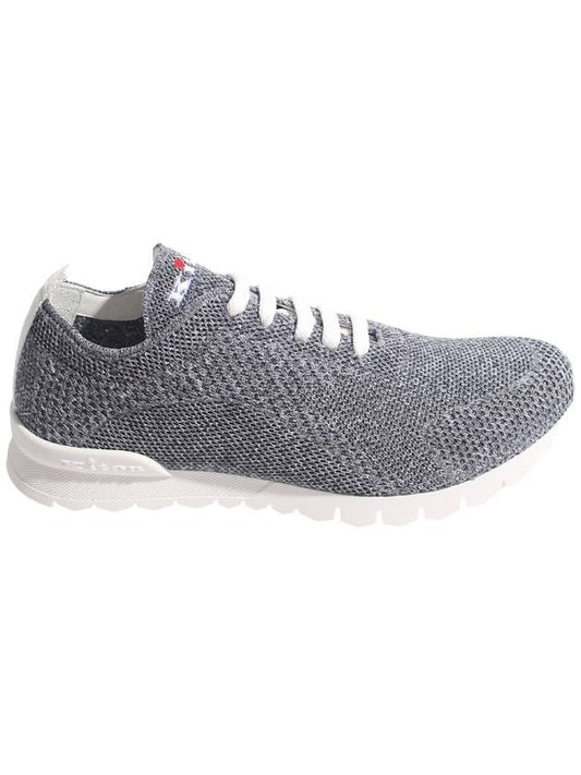Knit Low Top Sneakers Grey - KITON - BALAAN 1