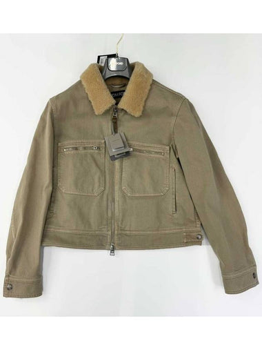 shearling jacket - TOM FORD - BALAAN 1