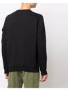 Waffen Patch Zipper Pocket Sweatshirt Black - STONE ISLAND - BALAAN 6