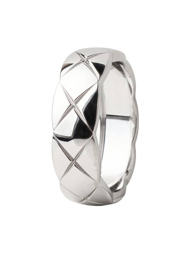 J10570 White Gold Coco Crush Small Ring No 58 34143 - CHANEL - BALAAN 1