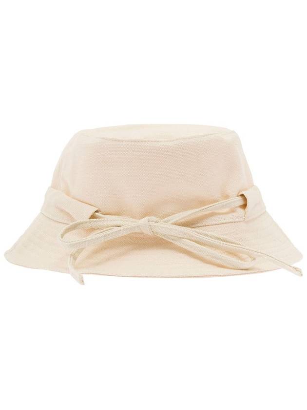 Le bob Gadjo Bucket Hat Offwhite - JACQUEMUS - BALAAN 3