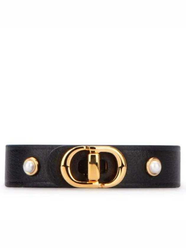 30 Montaigne Bracelet Black - DIOR - BALAAN 2