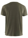 Men's Logo T Shirt Dark Olive - FJALL RAVEN - BALAAN 3