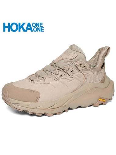 Kaha 2 Gore-Tex Low Top Sneakers Beige - HOKA ONE ONE - BALAAN 1