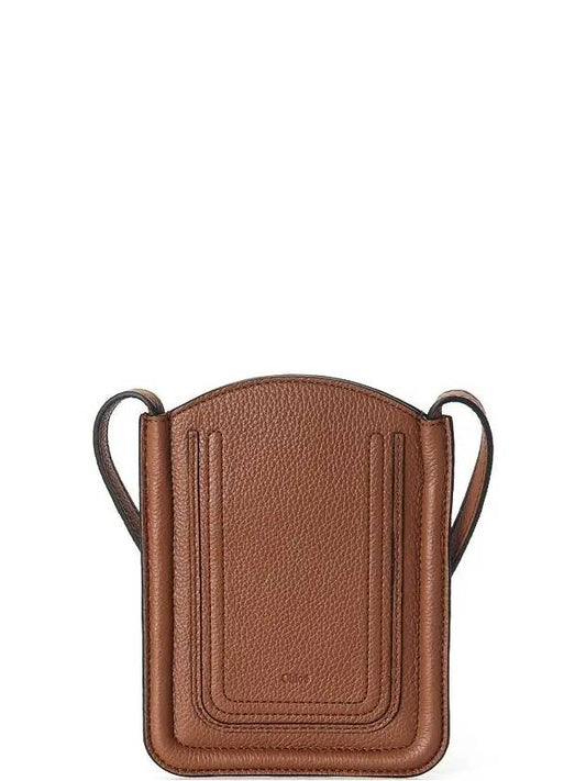 Marcie Phone Pouch Cross Bag Brown - CHLOE - BALAAN 2