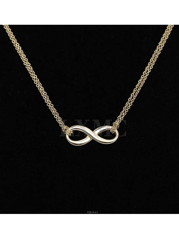 Tiffany Infinity Necklace Picasso 18k Yellow Gold - TIFFANY & CO. - BALAAN 3