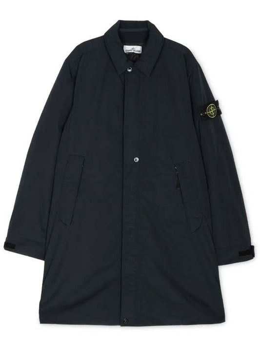 Logo Patch Jacket Navy - STONE ISLAND - BALAAN 2