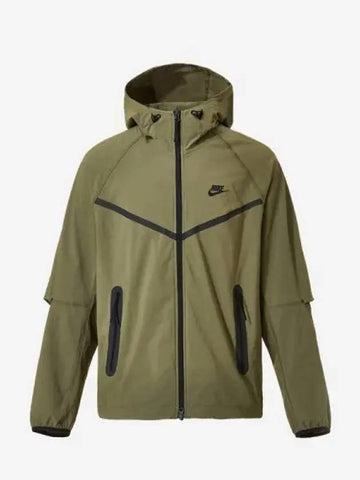 Men Tech Woven Windrunner Full Zip Jacket 223 - NIKE - BALAAN 1