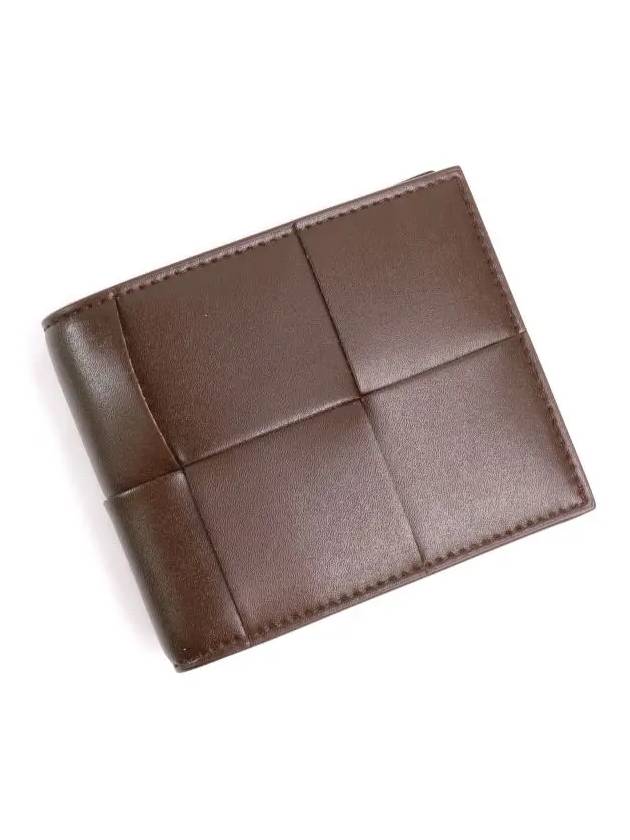 Intrecciato Cassette Half Wallet Brown - BOTTEGA VENETA - BALAAN 4