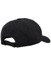 Tyron Logo Cotton Ball Cap Black - ISABEL MARANT - BALAAN 4