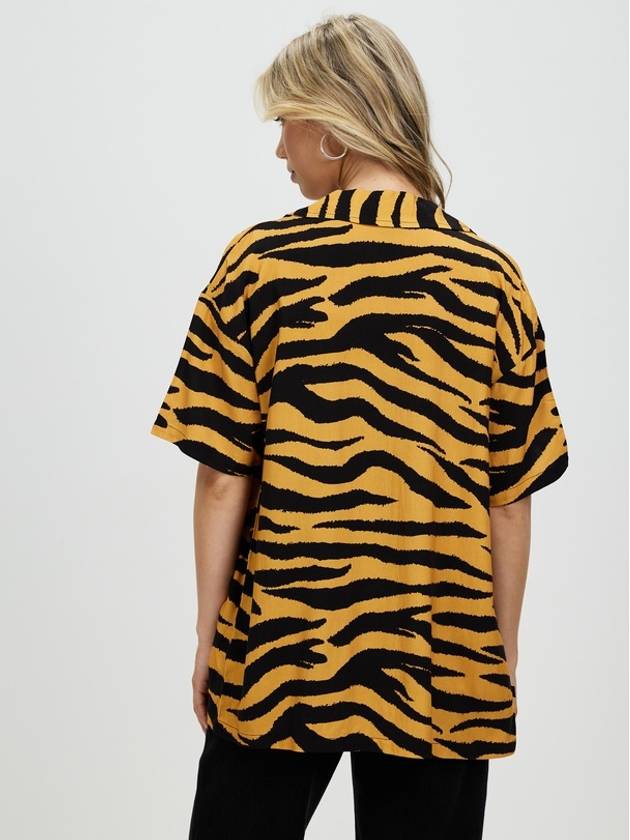 AU Australia Zebra Shirt ST1235401 WOMENS - STUSSY - BALAAN 7
