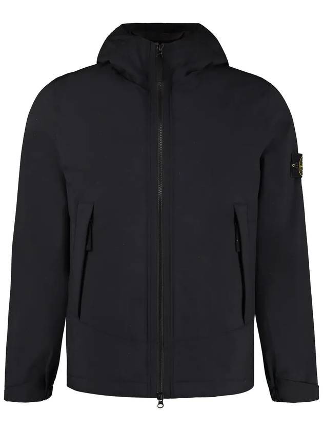 Waffen Soft Shell Primaloft Hooded Jacket Navy - STONE ISLAND - BALAAN 1