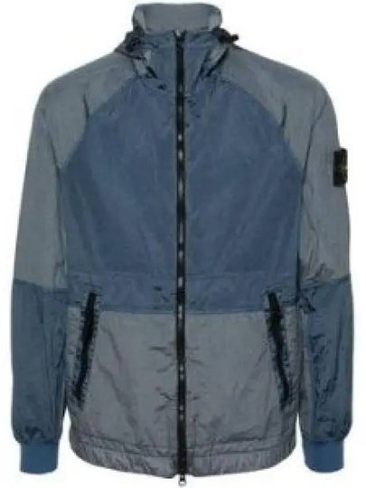 Nylon Metal Windbreaker Blue - STONE ISLAND - BALAAN 2