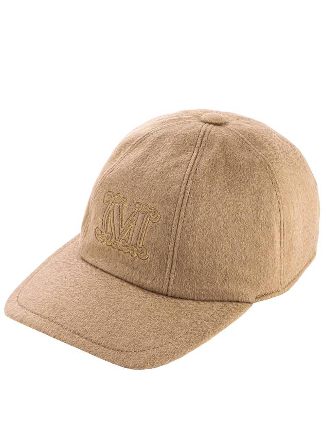 Women's Pisa Logo Ball Cap Beige - MAX MARA - BALAAN 2