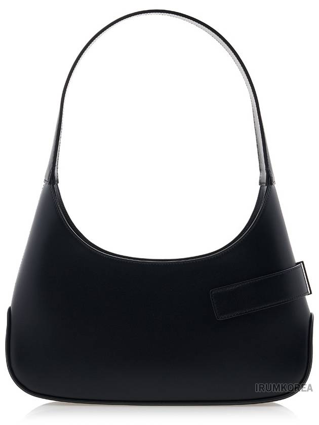 Smooth Caprether Medium Shoulder Bag Black - SALVATORE FERRAGAMO - BALAAN 4