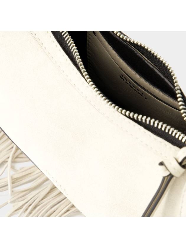 Oskan Moon Crossbody - Isabel Marant - Leather - White - ISABEL MARANT - BALAAN 4