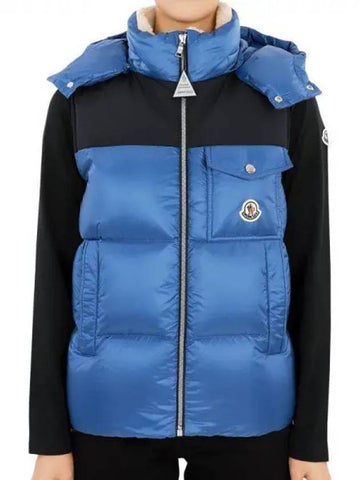 Kids OUST color combination padded vest 1A00043 5967G 722 12 14A 271426 1101678 - MONCLER - BALAAN 1