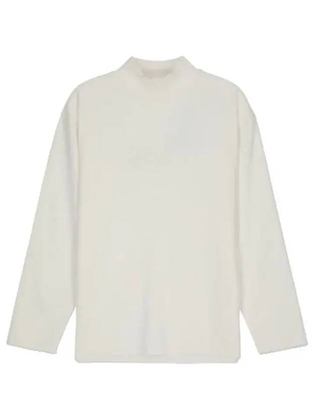 Mock neck long sleeve t shirt white - ERL - BALAAN 1