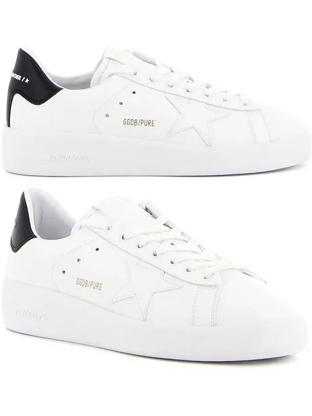 Purestar Black Tab Low Top Sneakers White - GOLDEN GOOSE - BALAAN 2