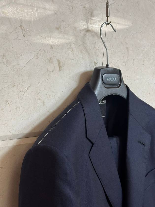 Zegna Sartorial Line Navy Suit 46 C - ERMENEGILDO ZEGNA - BALAAN 5