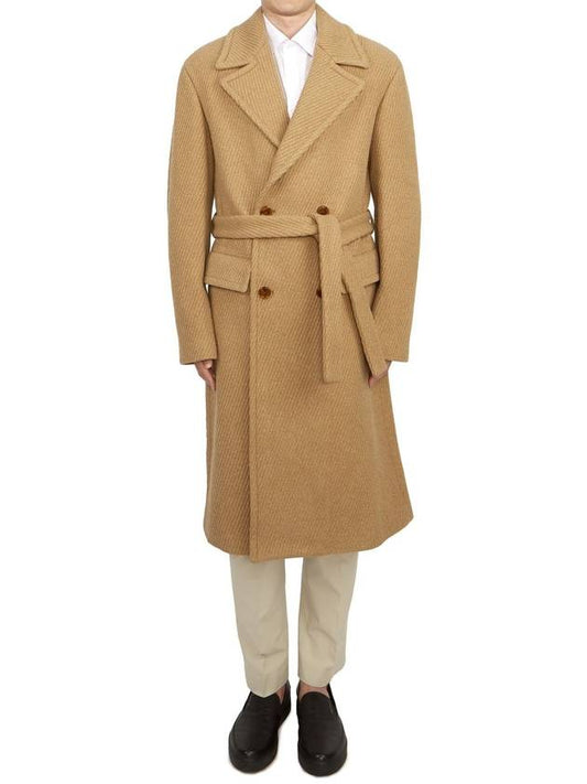 Men's Wool Single Coat Beige - ETRO - BALAAN 2