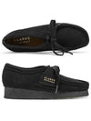 Wallaby Suede Loafers Black - CLARKS - BALAAN.