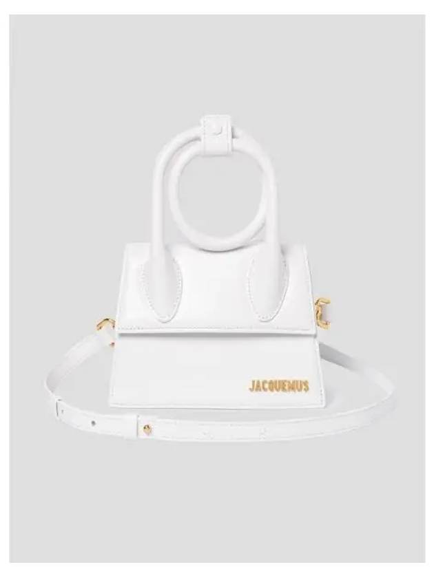 Jacquemus Women s Le Chiquito Noeud White Domestic Product GM0023021587125 - JACQUEMUS - BALAAN 1