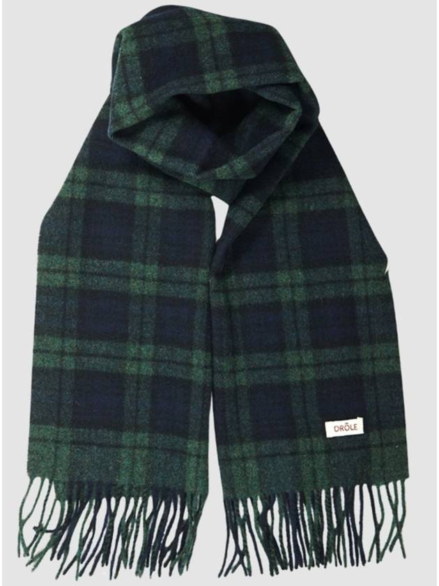 Drold Monsieur Tartan Check Muffler CSF105WS001 DGN - DROLE DE MONSIEUR - BALAAN 2