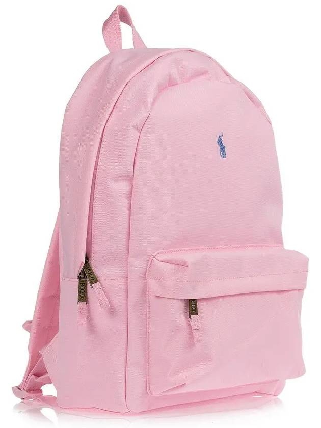 Kids Pony Logo Backpack Light Pink 9AR047 ADG - POLO RALPH LAUREN - BALAAN 3