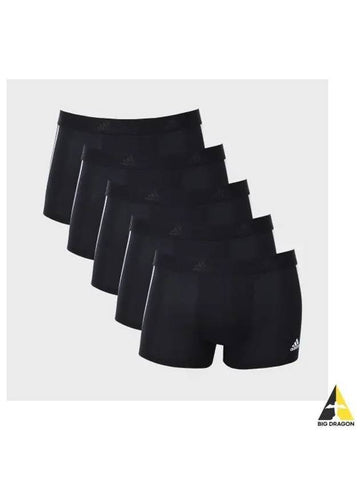 adidas UNDERWEAR Performance Signature Men s Draws 5 Pack Black - ADIDAS - BALAAN 1