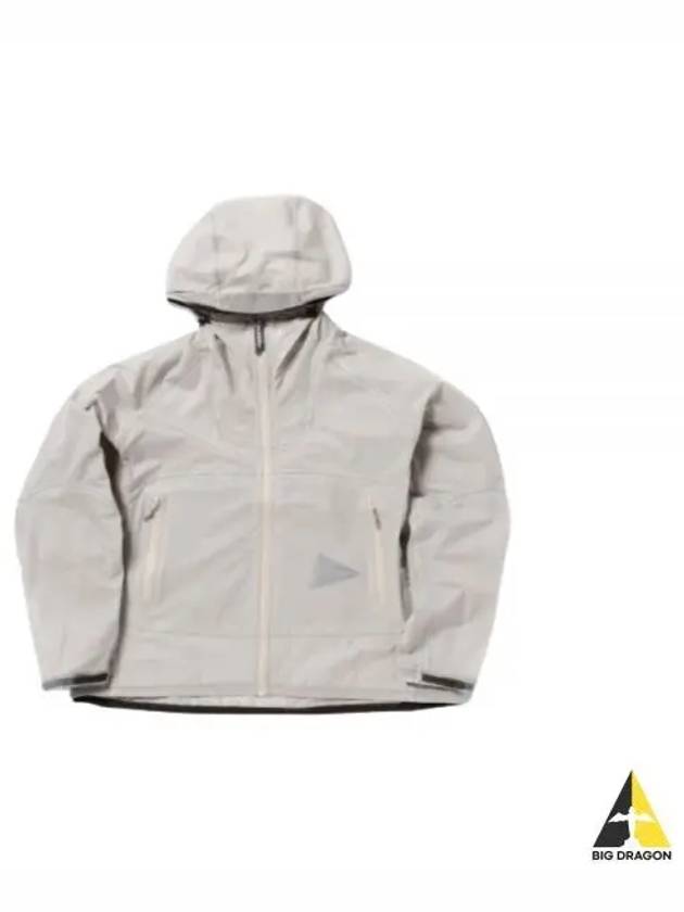 24 3L Ul Rain Jacket L Gray 5744111103 021 - AND WANDER - BALAAN 1