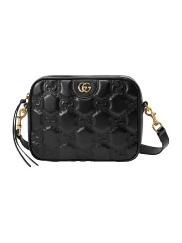 GG Matelasse Leather Cross Bag Black - GUCCI - BALAAN 2