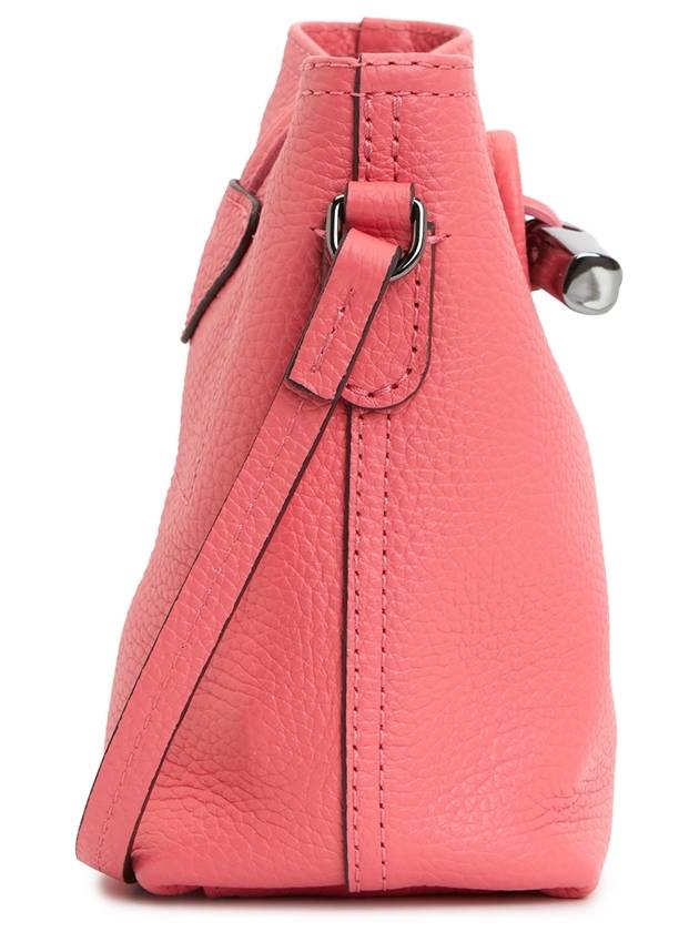 Roseau Leather Cross Bag Pink - LONGCHAMP - BALAAN 4