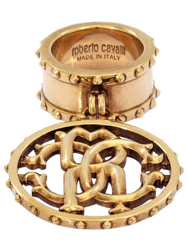 medal logo Gipsy indian ring - ROBERTO CAVALLI - BALAAN 4