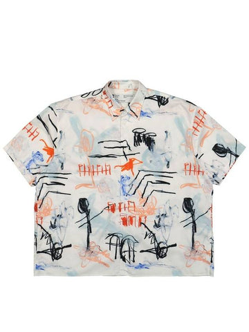 Etudes x Julian Farade Illusion Cotton Shirt, Brand Size 50 (US Size 40) - ETUDES - BALAAN 1