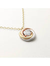 Trinity Necklace Diamond Setting Necklace Women - CARTIER - BALAAN 3