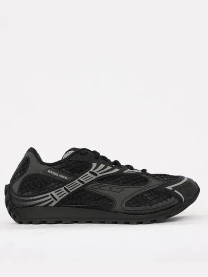 Orbit Mesh Low Top Sneakers Black - BOTTEGA VENETA - BALAAN 2