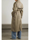 Salpa Double Breasted Water Repellent Trench Coat Beige - MAX MARA - BALAAN 3